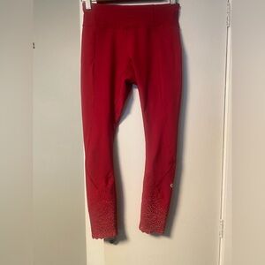 Lululemon Red Zyia Light N Lux